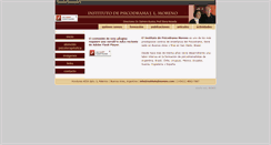 Desktop Screenshot of institutojlmoreno.com